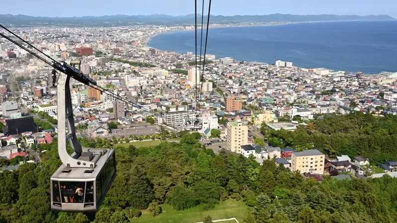 View from Mt. Hakodate Ropeway