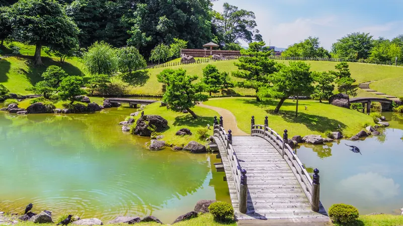 Gyokusen'inmaru Garden view