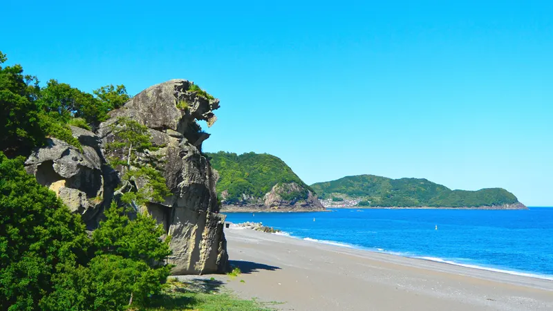 Lion Rock against the sky