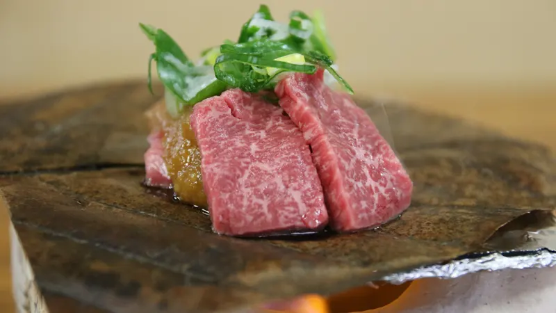 Omi beef yakiniku is superb