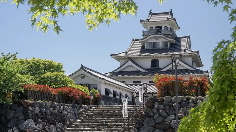 Nagahama Castle main keep view