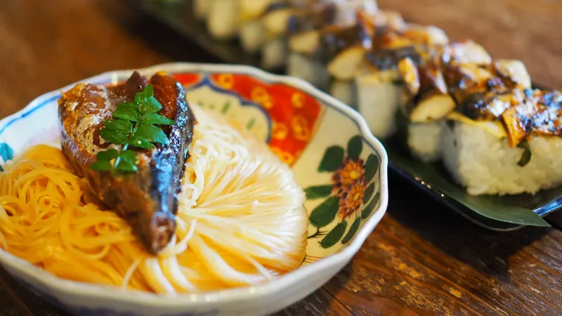 Yakisaba Somen local specialty