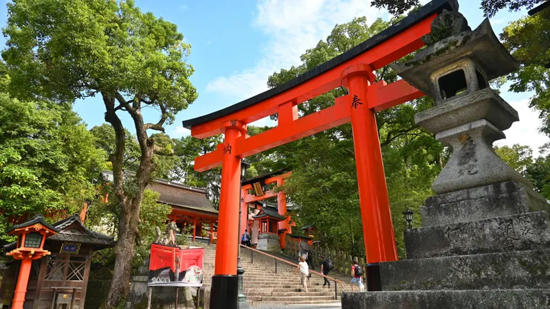 Inariyama upper trail route