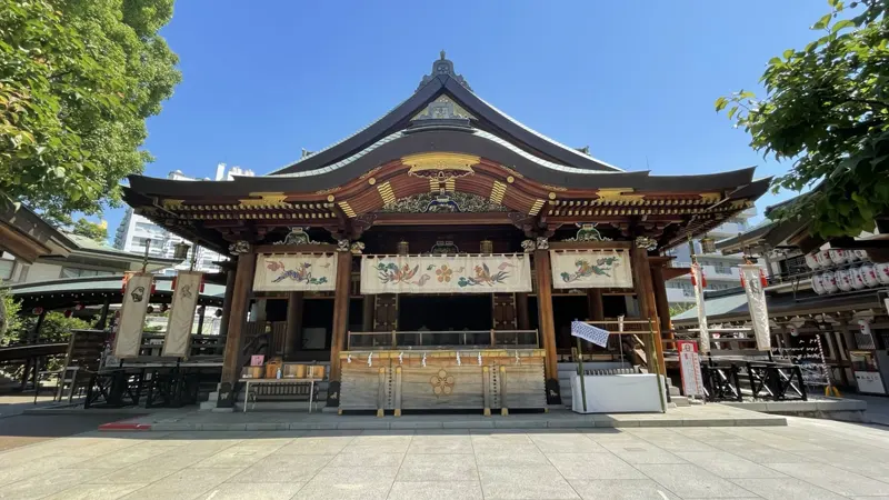 Yushima Tenmangu main hall