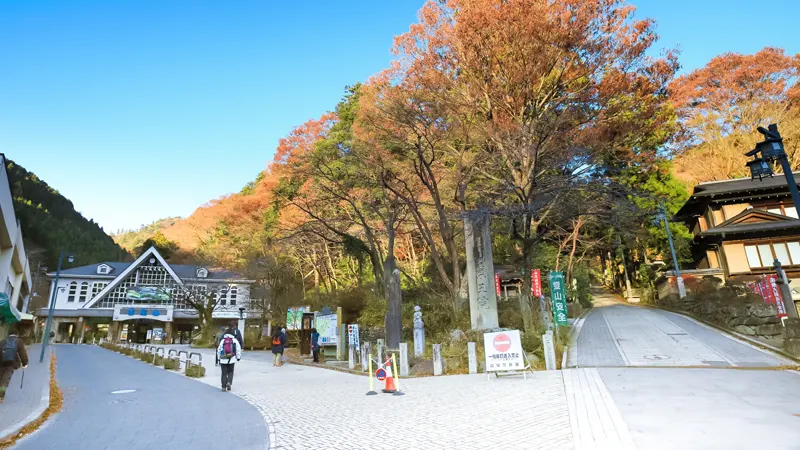 Cable car station exterior