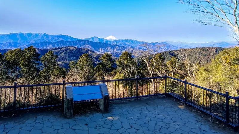 View of Tokyo from Takao summit