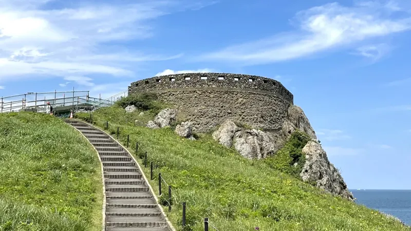 Observation deck at Kabushima