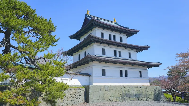 Reconstructed castle keep