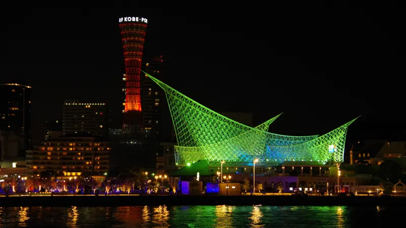 Kobe Port Tower Illumination