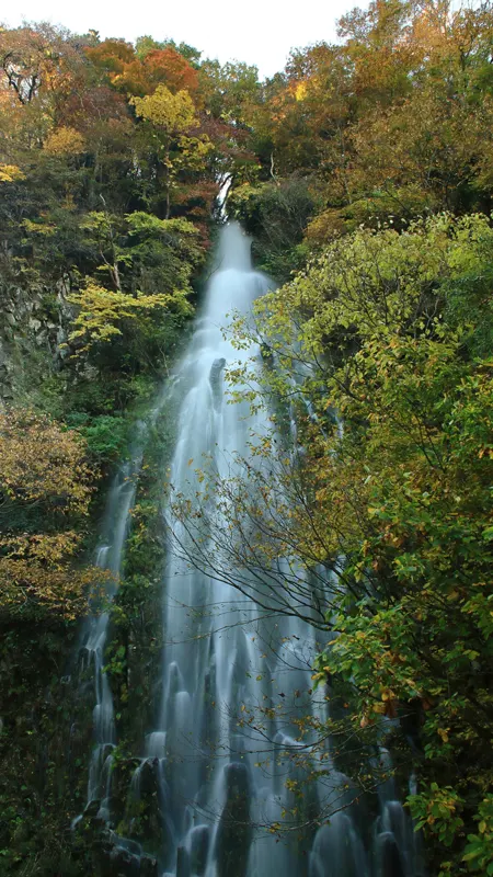 Tarudaki Waterfall full view