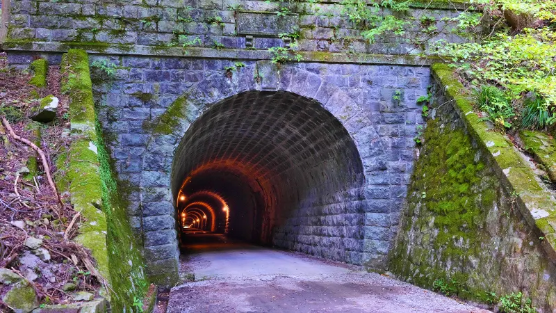 Amagi Tunnel stone entrance