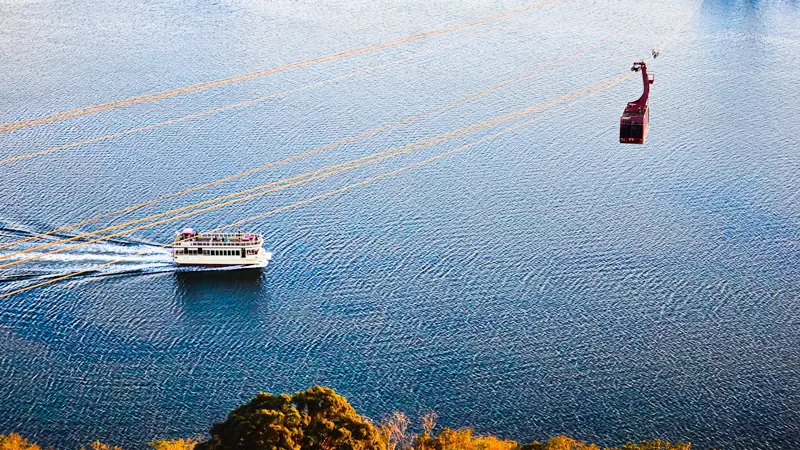 Lake Hamana cruise and ropeway