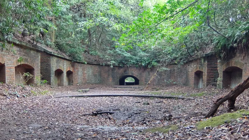 Dai-san Battery red-brick ruins