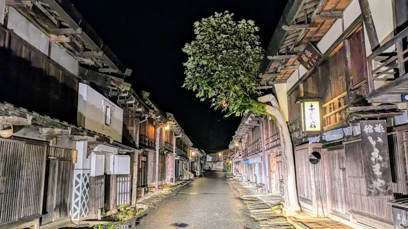 Tsumago-juku preserved street view