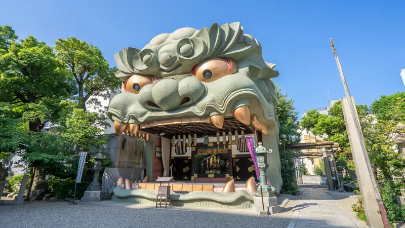 Shishi-den exterior front view