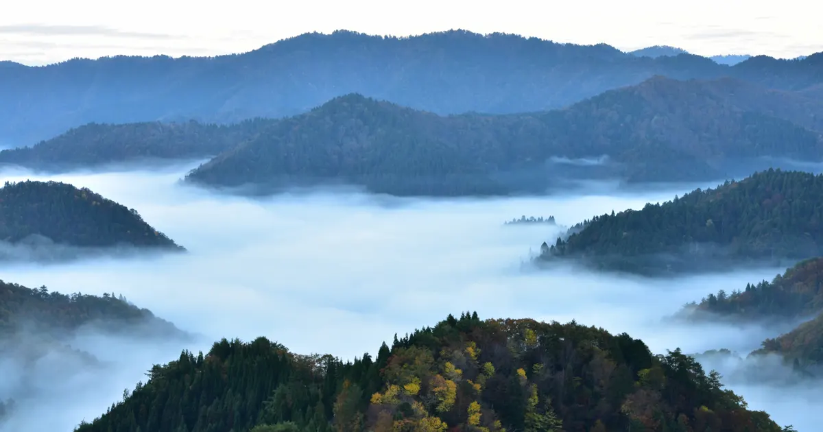 Onyu-dani valley sea of clouds