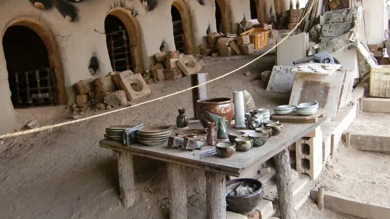 Mashiko ware pottery kiln