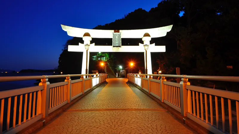 Yaotomi Shrine torii gate