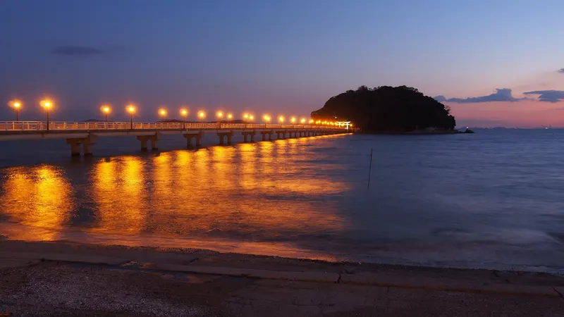 Pathway to Takeshima Island