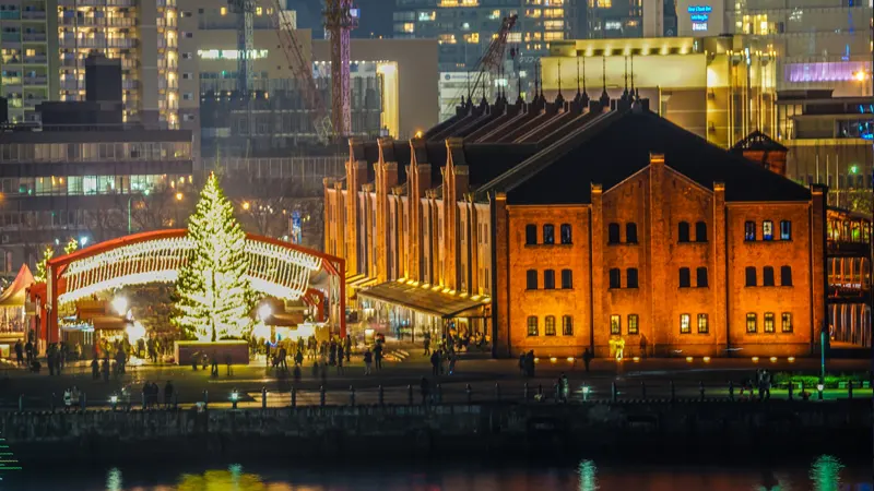 Red Brick Warehouse and tree