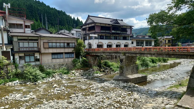 Dorogawa Onsen townscape