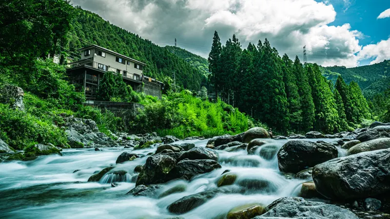 Mitarai Valley nature view