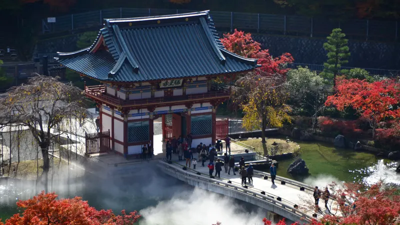 Katsuoji temple foliage