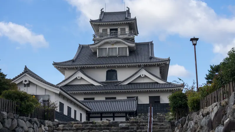 Exterior of Nagahama Castle