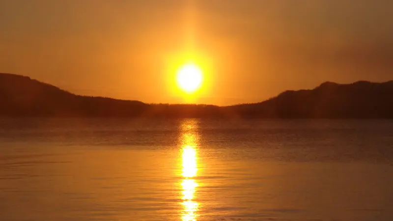 Wakoto Peninsula sunrise view