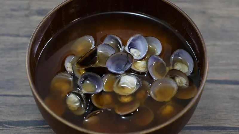 Lake Abashiri clam miso soup