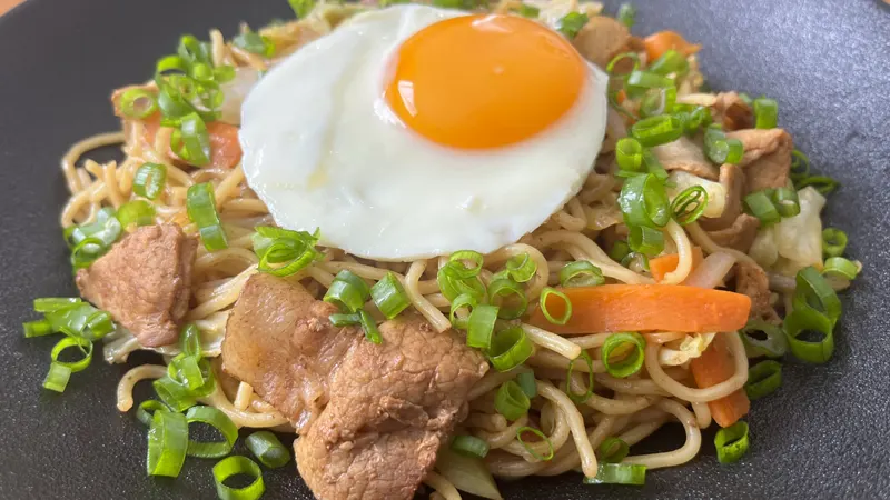 Yokote yakisoba local dish