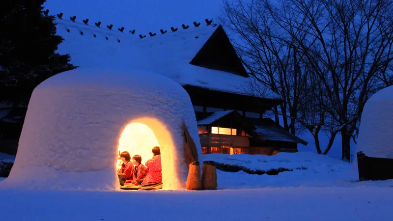 amazake serving inside kamakura
