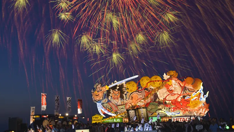 Nebuta maritime procession floats