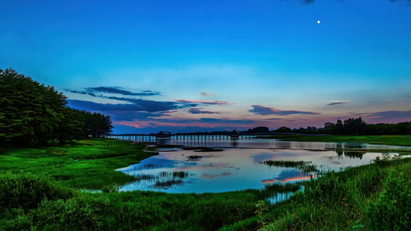 Tsugaru Fujimi Lake park view