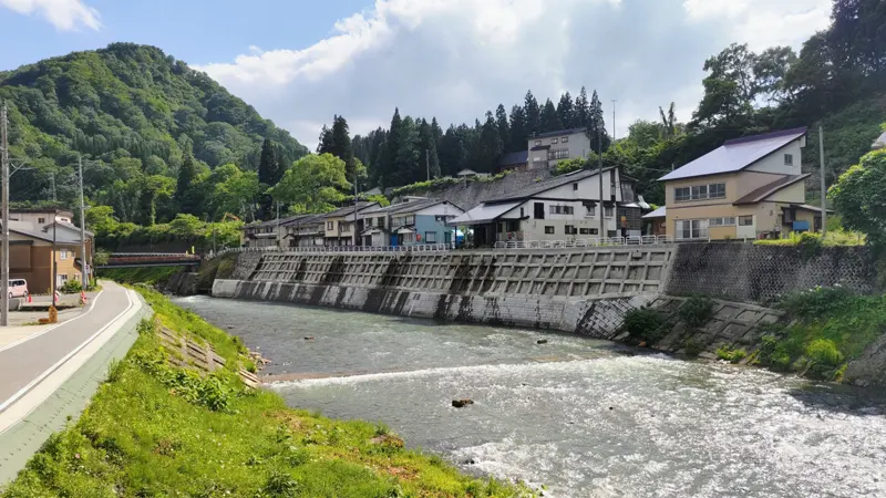 Hijiori Onsen townscape
