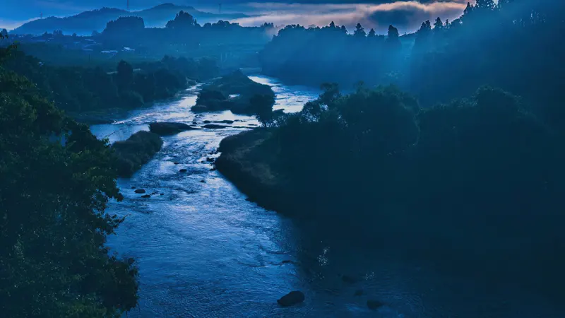 Mogami River canoe route