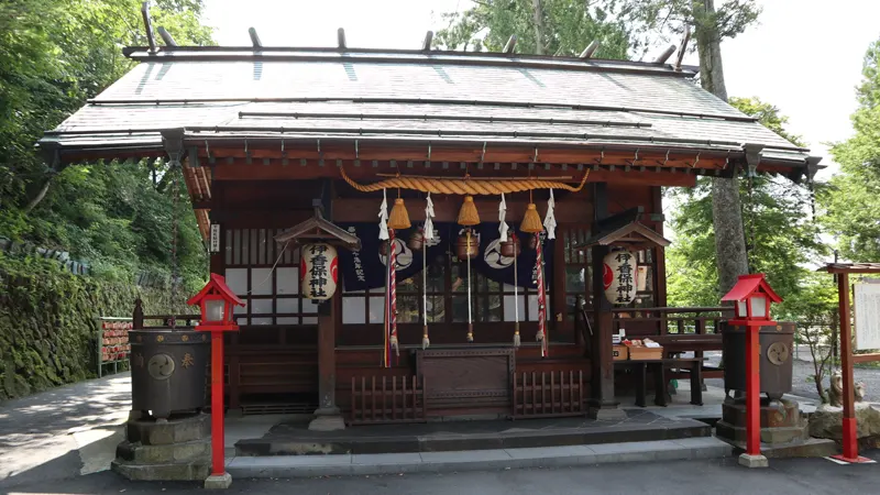Ikaho Shrine hall