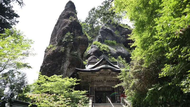 Haruna Shrine rock formations