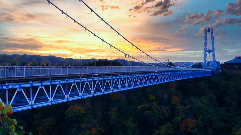 yujin Big Suspension Bridge structure