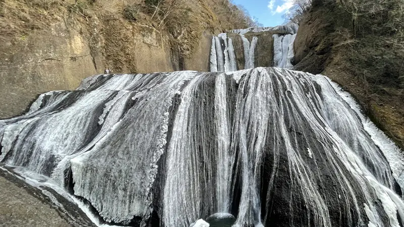 Fukuroda Falls icefall