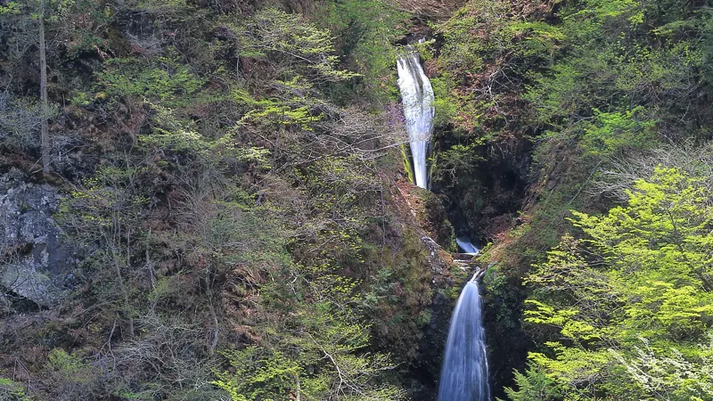 View from Marugami Falls viewpoint