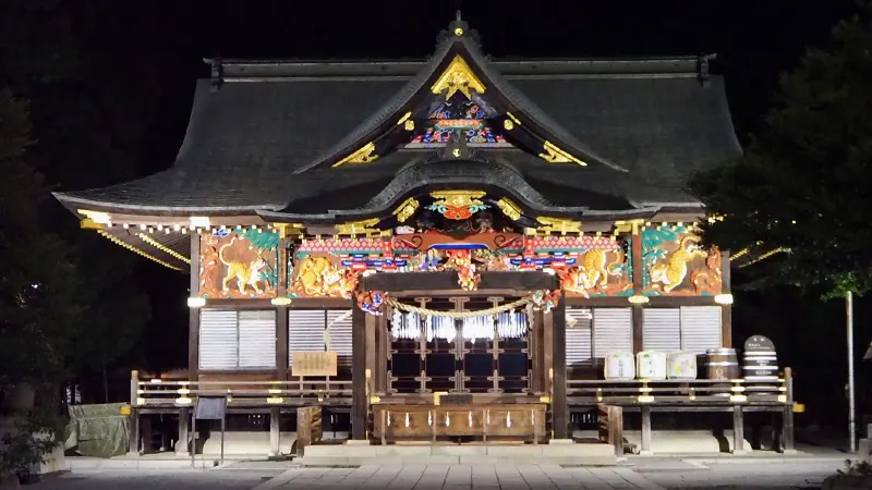 Chichibu Shrine carvings