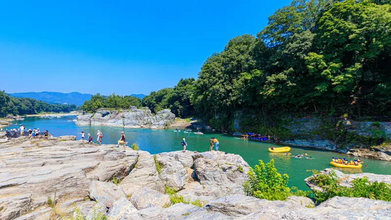 Nagatoro Iwadatami rock formation