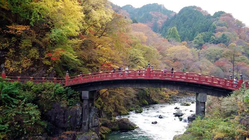 Shinkyo Bridge structure
