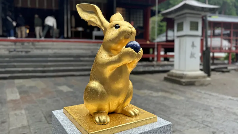Futarasan Shrine rabbit