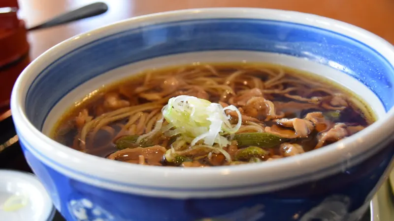 Mashu soba local dish plate