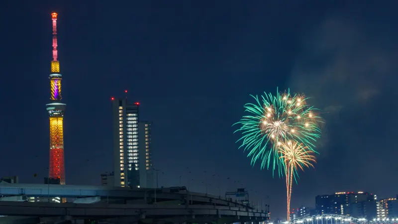 Sumida River fireworks