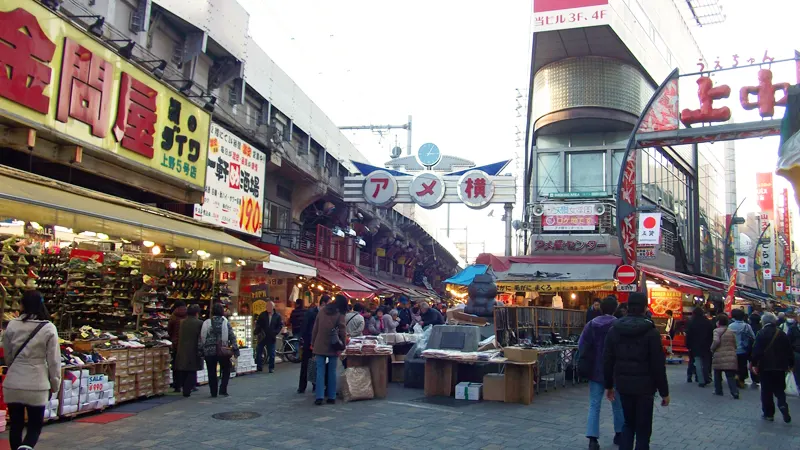 Ameyoko market walkway