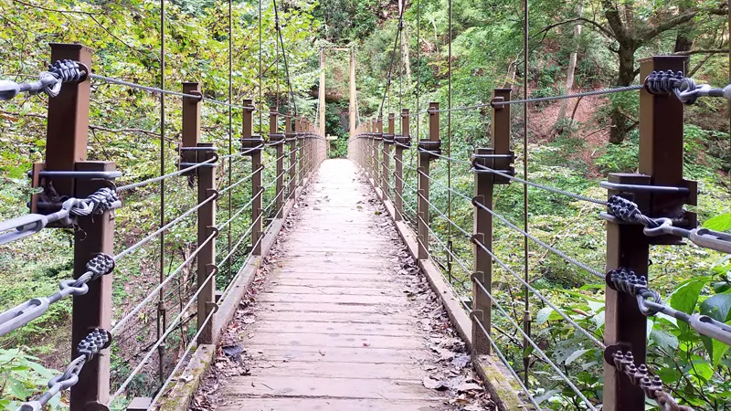 Miyama Bridge on Mount Takao