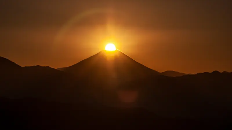 Mount Fuji from Takao